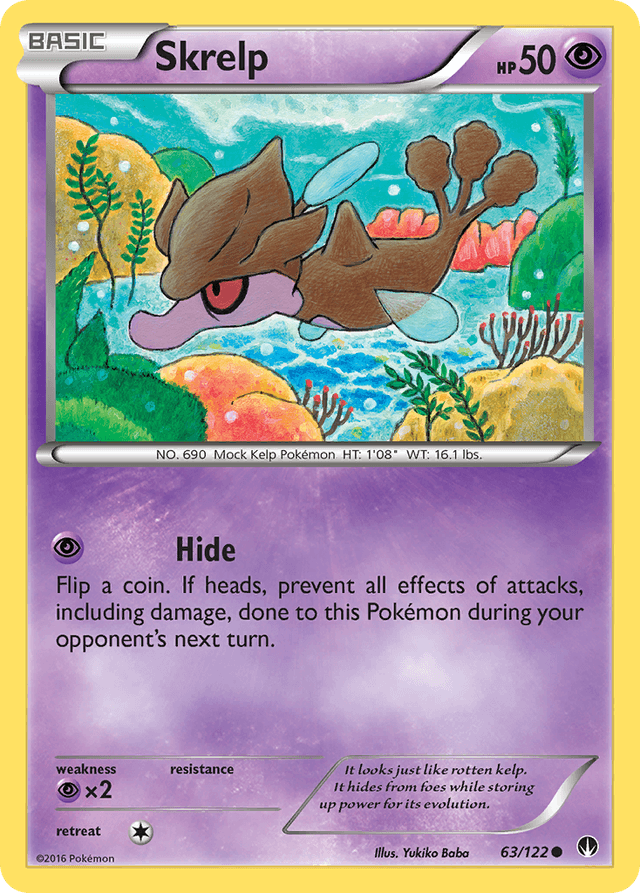 Carta Skrelp 63/122 do set BREAKpoint — Pokémon TCG | Bynx
