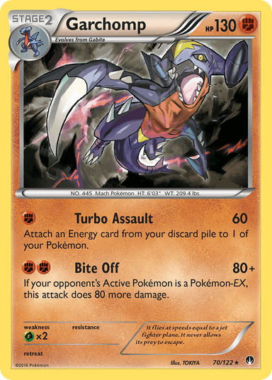 Carta Garchomp 70/122 do set BREAKpoint — Pokémon TCG | Bynx