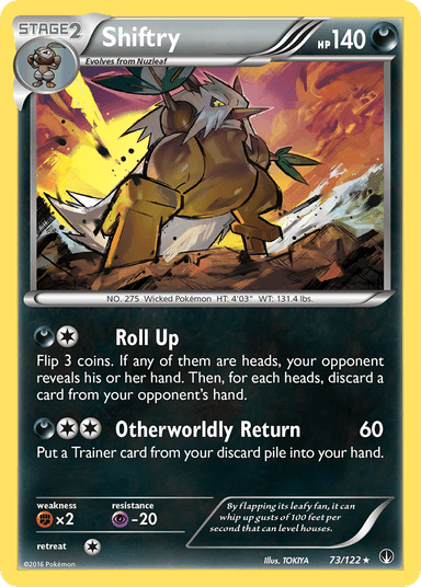 Carta Shiftry 73/122 do set BREAKpoint — Pokémon TCG | Bynx