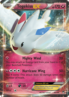 Togekiss-EX 83 — BREAKpoint