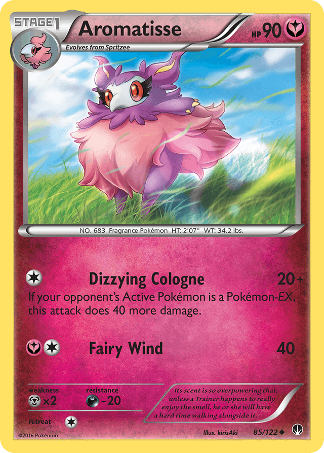 Carta Aromatisse 85/122 do set BREAKpoint — Pokémon TCG | Bynx