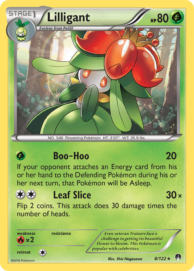 Carta Lilligant 8/122 do set BREAKpoint — Pokémon TCG | Bynx