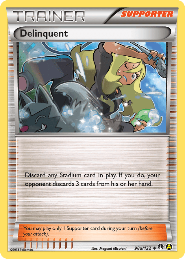 Carta Delinquent 98a/122 do set BREAKpoint — Pokémon TCG | Bynx