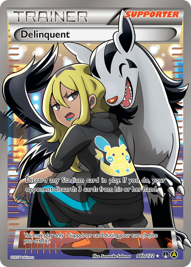 Carta Delinquent 98b/122 do set BREAKpoint — Pokémon TCG | Bynx