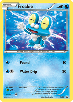 Froakie XY03 — XY Black Star Promos