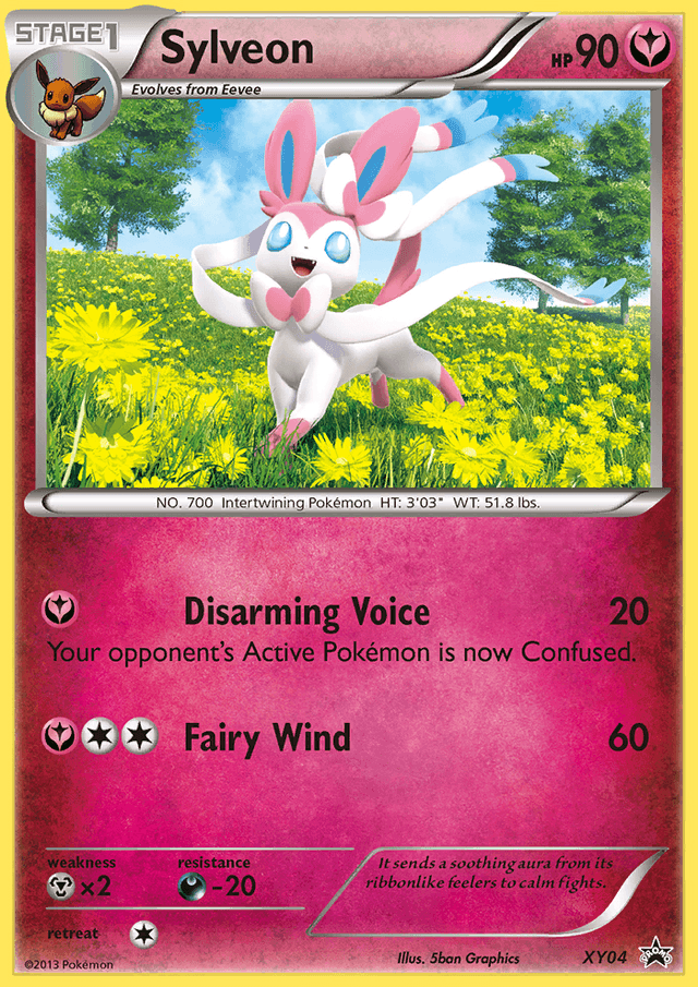 Carta Sylveon XY04/211 do set XY Black Star Promos — Pokémon TCG | Bynx