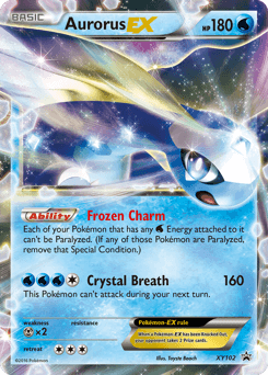 Aurorus-EX XY102 — XY Black Star Promos