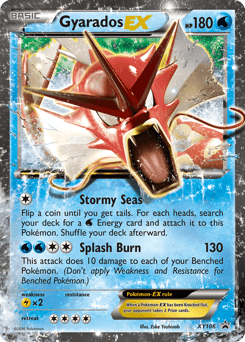 Gyarados-EX XY106 — XY Black Star Promos