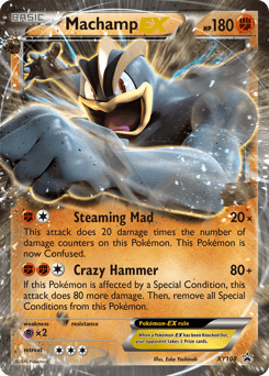 Machamp-EX XY108 — XY Black Star Promos