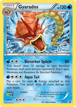 Gyarados XY109 — XY Black Star Promos