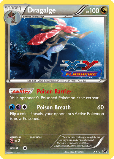 Carta Dragalge XY10/211 do set XY Black Star Promos — Pokémon TCG | Bynx