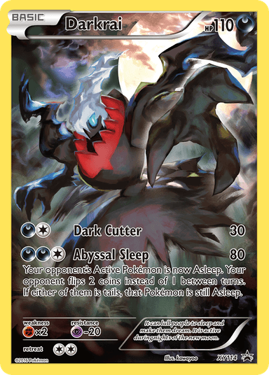 Carta Darkrai XY114/211 do set XY Black Star Promos — Pokémon TCG | Bynx