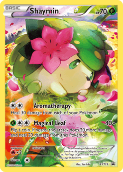 Shaymin XY115 — XY Black Star Promos