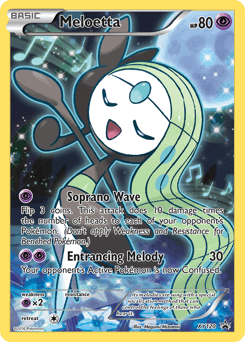Meloetta XY120 — XY Black Star Promos