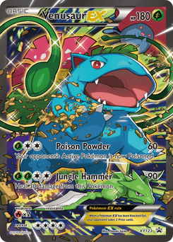 Venusaur-EX XY123 — XY Black Star Promos