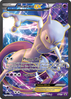 Mewtwo-EX XY125 — XY Black Star Promos