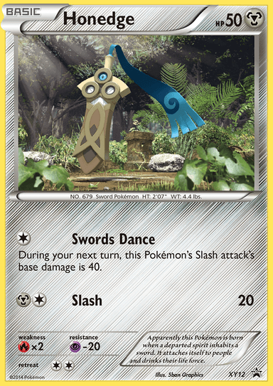 Carta Honedge XY12/211 do set XY Black Star Promos — Pokémon TCG | Bynx