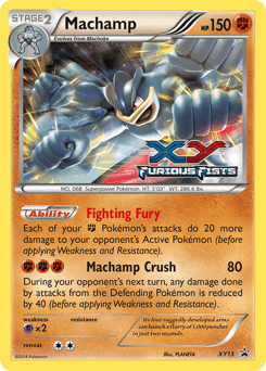 Machamp XY13 — XY Black Star Promos