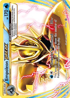 Empoleon BREAK XY134 — XY Black Star Promos