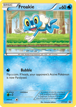 Froakie XY138 — XY Black Star Promos