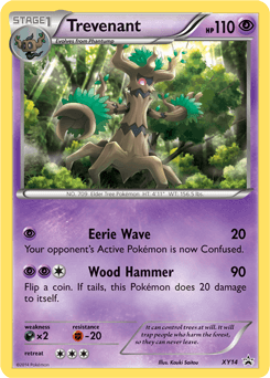 Trevenant XY14 — XY Black Star Promos