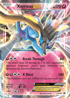 Xerneas-EX XY149 — XY Black Star Promos