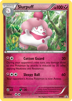 Slurpuff XY15 — XY Black Star Promos
