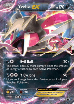 Yveltal-EX XY150 — XY Black Star Promos