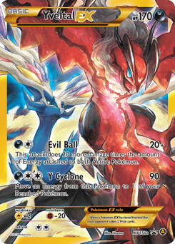 Yveltal-EX XY150a — XY Black Star Promos