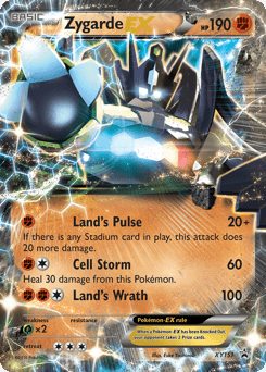 Zygarde-EX XY151 — XY Black Star Promos