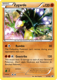 Zygarde XY152 — XY Black Star Promos