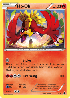 Ho-Oh XY153 — XY Black Star Promos