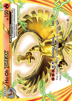 Ho-Oh BREAK XY154 — XY Black Star Promos