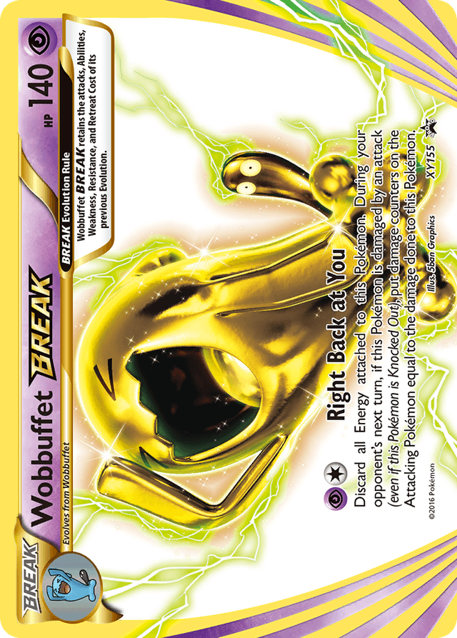 Carta Wobbuffet BREAK XY155/211 do set XY Black Star Promos — Pokémon TCG | Bynx
