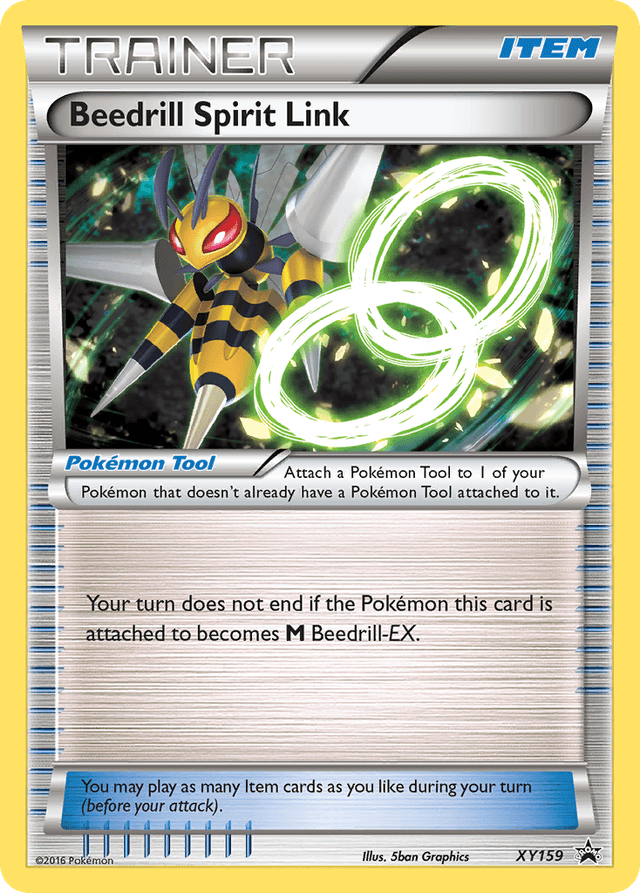 Carta Beedrill Spirit Link XY159/211 do set XY Black Star Promos — Pokémon TCG | Bynx
