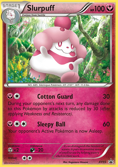 Carta Slurpuff XY15/211 do set XY Black Star Promos — Pokémon TCG | Bynx