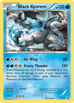 Black Kyurem XY160 — XY Black Star Promos