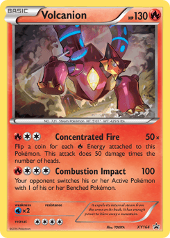 Volcanion XY164 — XY Black Star Promos