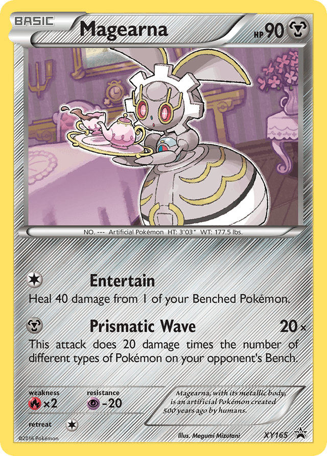 Carta Magearna XY165/211 do set XY Black Star Promos — Pokémon TCG | Bynx