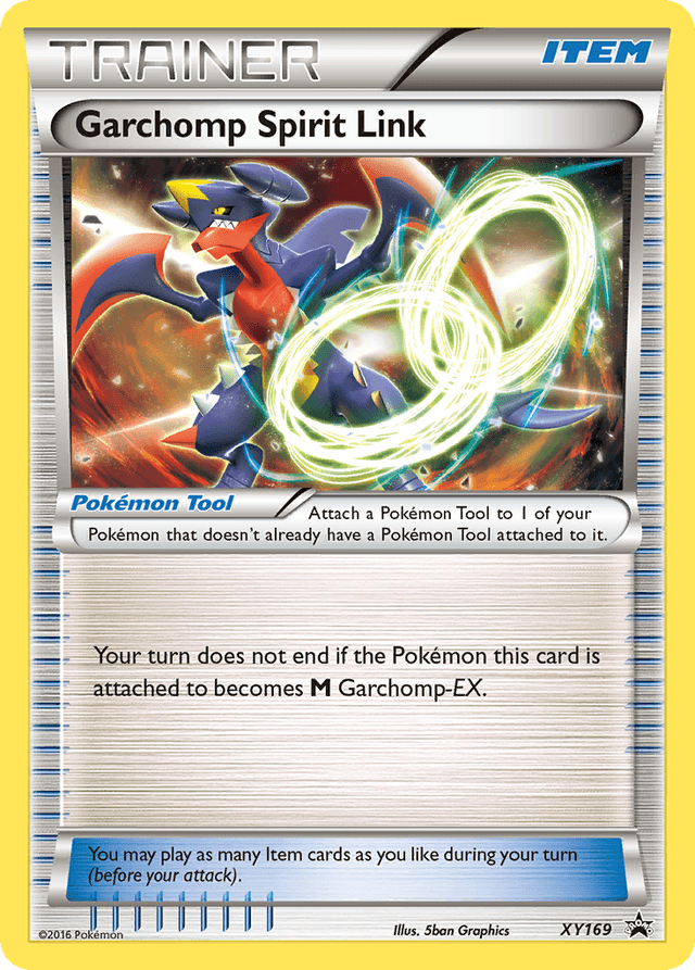Carta Garchomp Spirit Link XY169/211 do set XY Black Star Promos — Pokémon TCG | Bynx