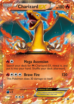 Charizard-EX XY17 — XY Black Star Promos