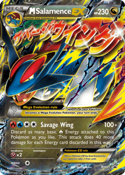M Salamence-EX XY171 — XY Black Star Promos