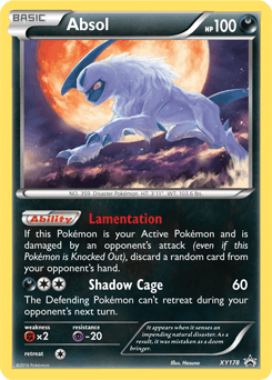 Absol XY178 — XY Black Star Promos