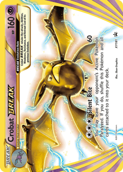 Crobat BREAK XY181 — XY Black Star Promos