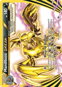 Mandibuzz BREAK XY182 — XY Black Star Promos