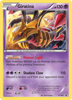 Giratina XY184 — XY Black Star Promos