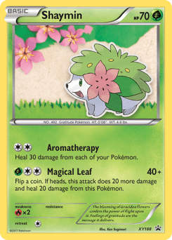 Shaymin XY188 — XY Black Star Promos