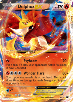 Delphox-EX XY19 — XY Black Star Promos