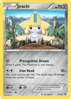 Jirachi XY195 — XY Black Star Promos