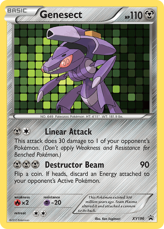 Carta Genesect XY196/211 do set XY Black Star Promos — Pokémon TCG | Bynx